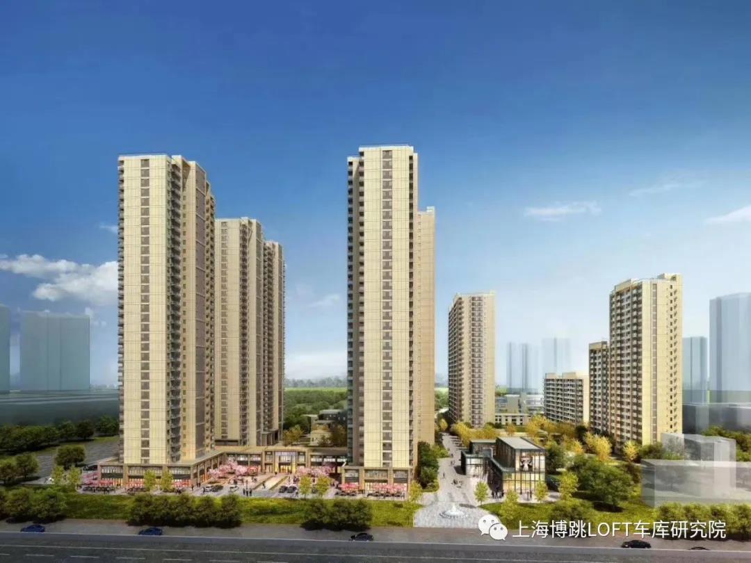 密云采用了LOFT车库武汉当代集团春风十里项目现已结构封顶！